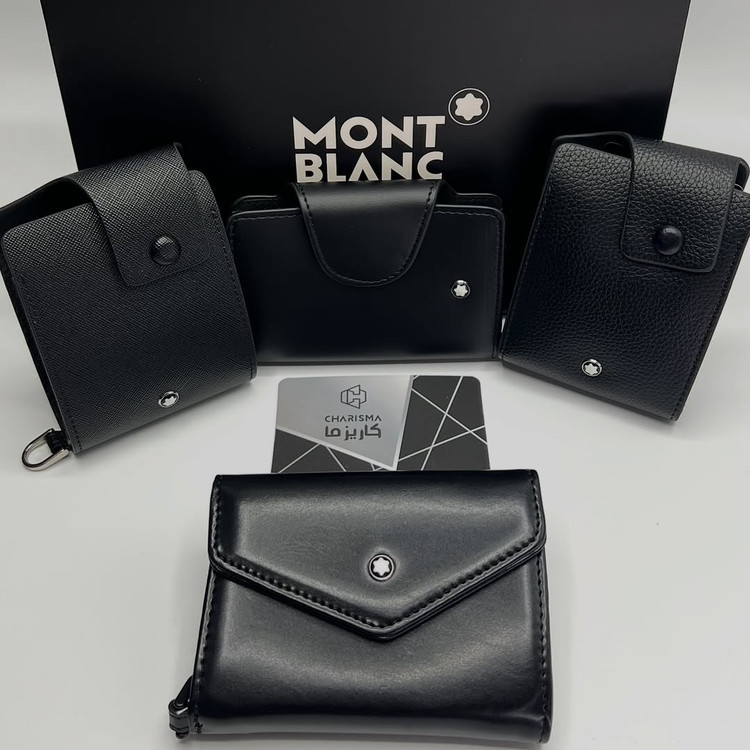 جاکارتی آکاردئونی دکمه خور مون بلان | Acardion Cardholder Montblanc