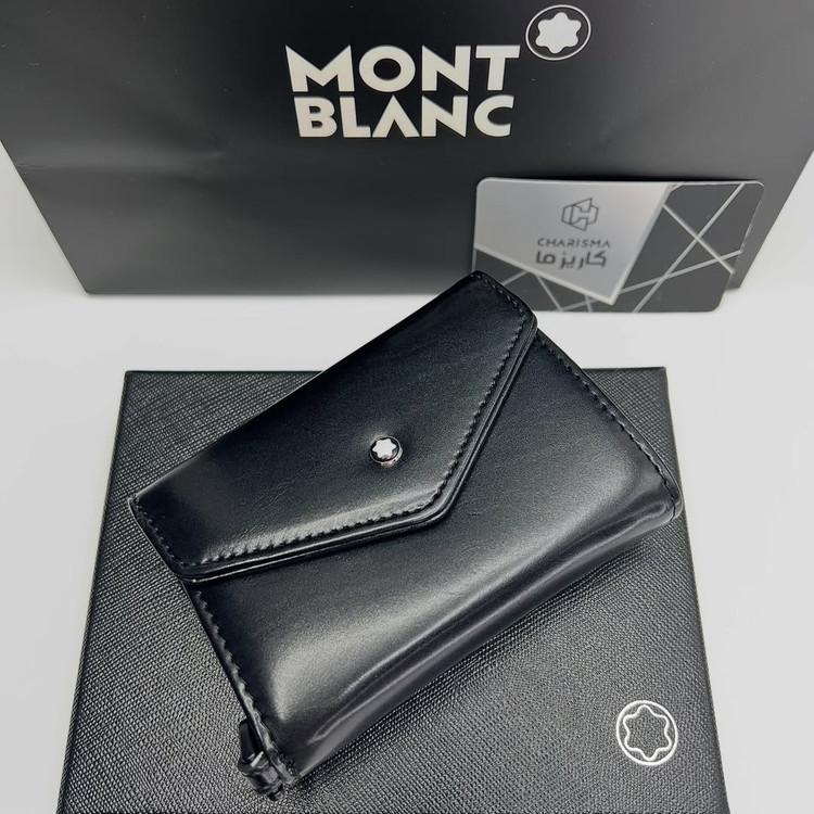 جاکارتی آکاردئونی دکمه خور مون بلان | Acardion Cardholder Montblanc